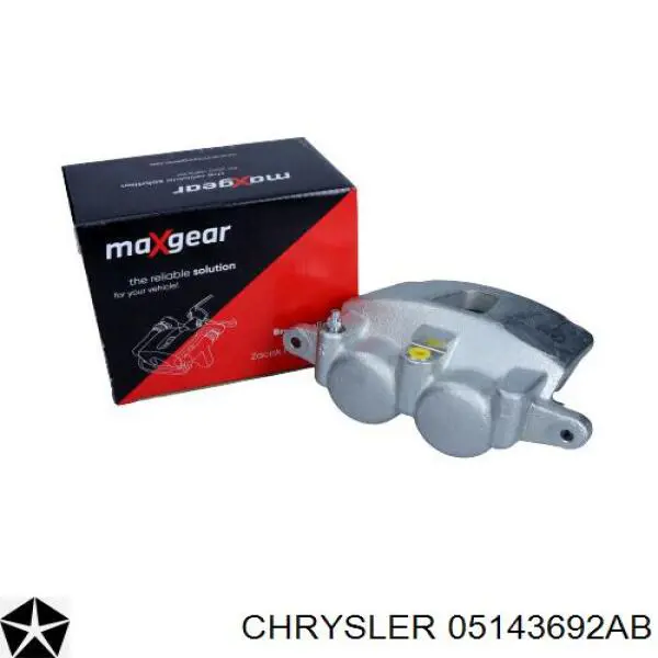 Zacisk hamulcowy przedni prawy Chrysler 5143692AC cena, od 65,03 USD