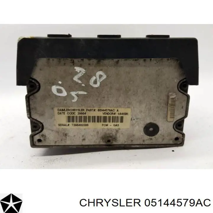 Sterownik silnika Chrysler 05144579AC cena, od 81,72 USD