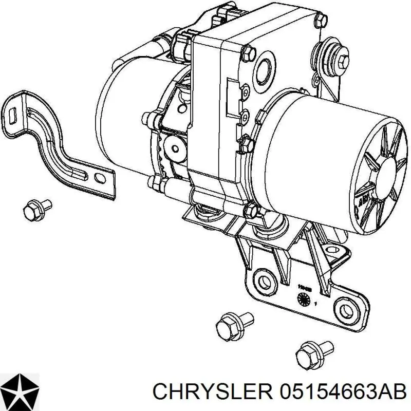 Pompa wspomagania hydraulicznego kierownicy Chrysler 05154663AB cena, od 31,37 USD