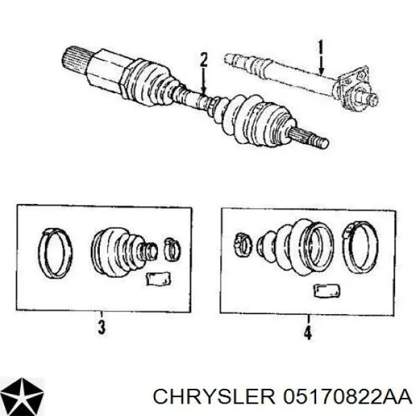  Chrysler 05170822AA