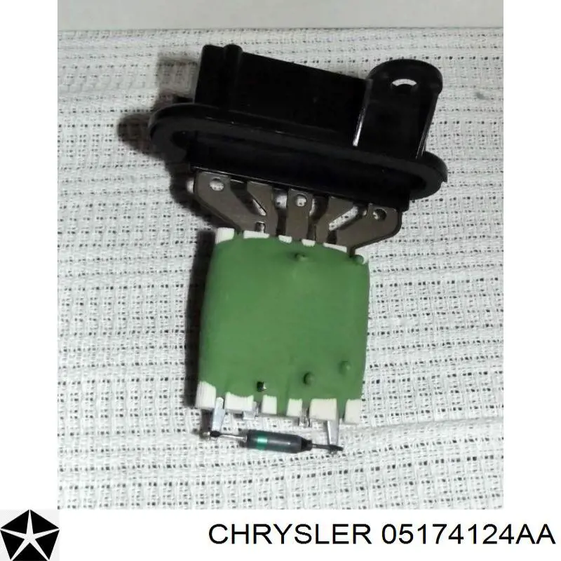 05174124AA Chrysler Rezystor wentylatora nagrzewnicy (ogrzewacza kabiny)