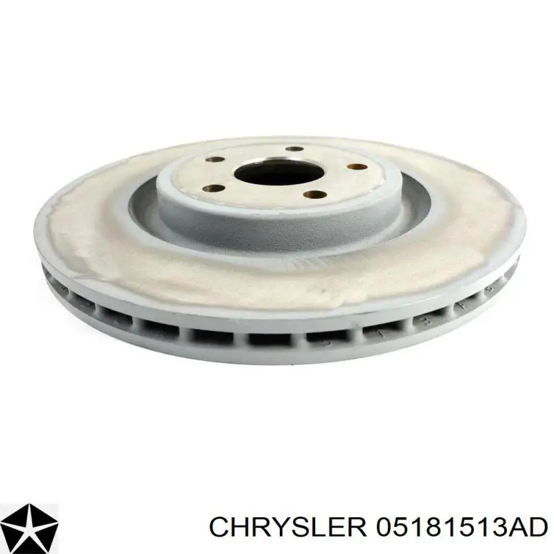 05181513AD Chrysler Tarcza hamulcowa przednia