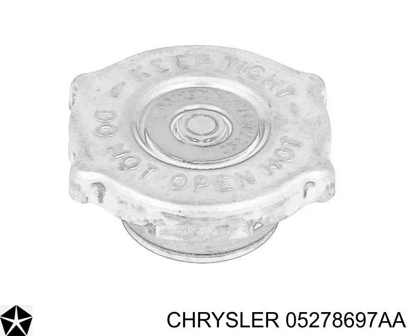 Pokrywa (korek) chłodnicy Chrysler 05278697AA cena, od 12,49 USD
