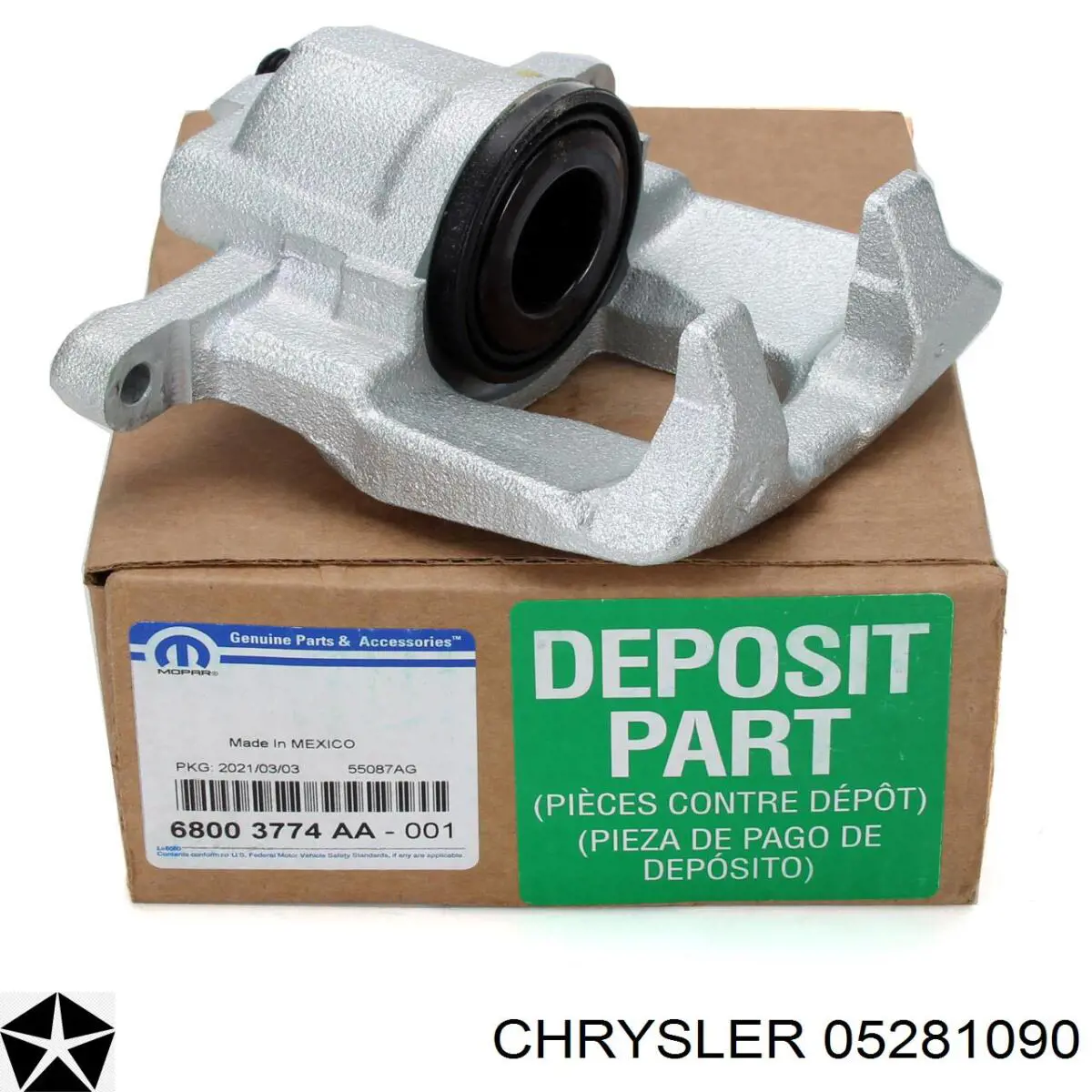 Do koszyka 05281090 Chrysler Filtr oleju