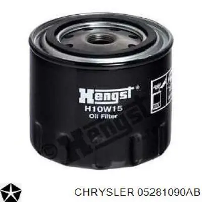 Do koszyka 05281090AB Chrysler Filtr oleju