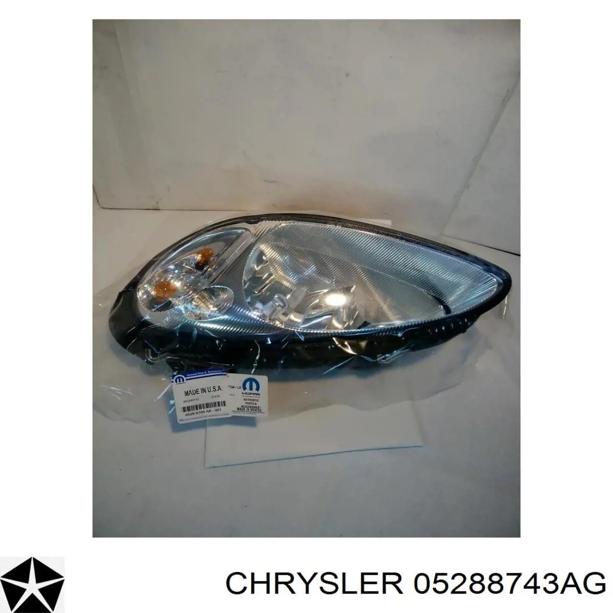 05288743AG Chrysler Lampa zespolona tylna lewa
