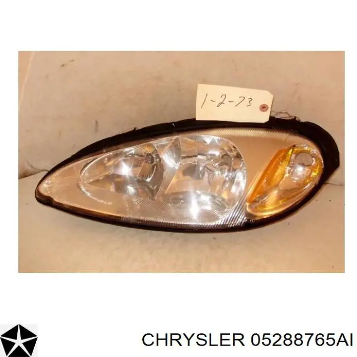 Reflektor lewy do Chrysler PT Cruiser  
