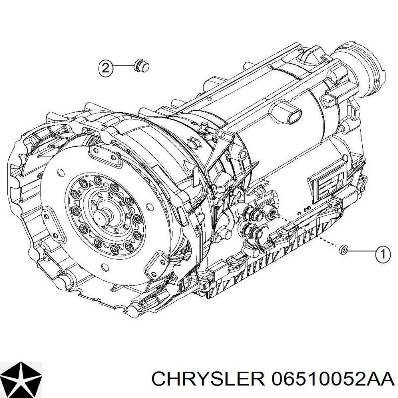 06510052AA Chrysler Miska automatycznej skrzyni biegów
