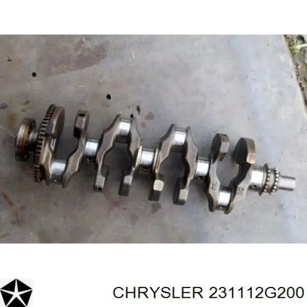 231112G200 Chrysler Wał korbowy silnika