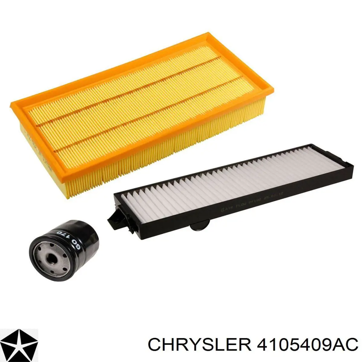 Filtr oleju Chrysler 4105409AC cena, od 9,94 USD