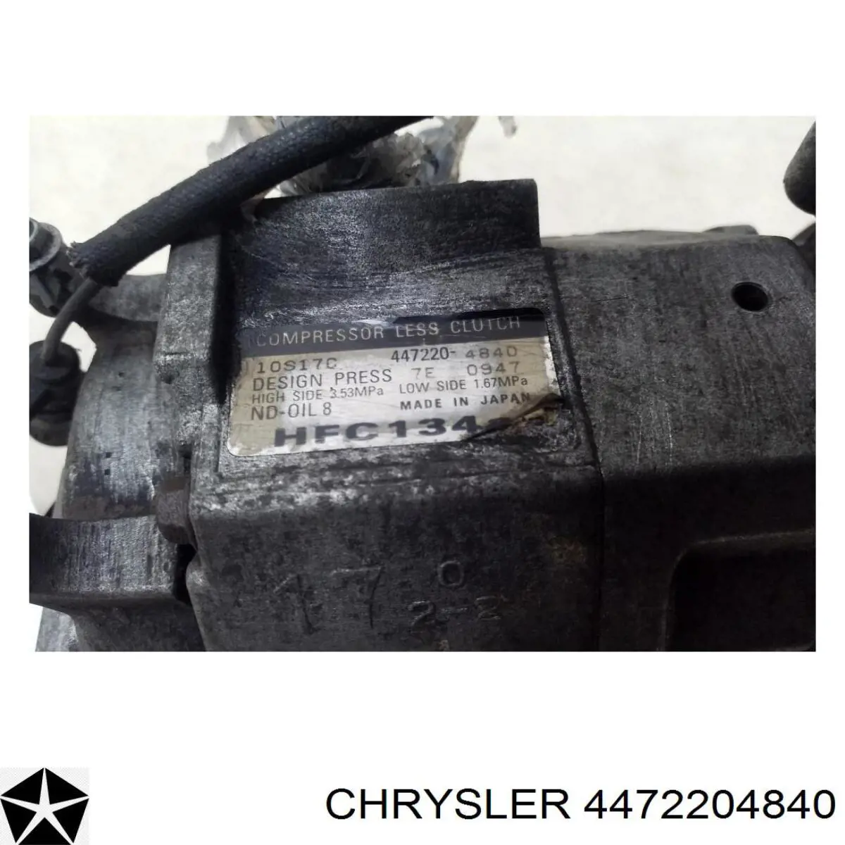 4472204840 Chrysler Sprężarka klimatyzacji