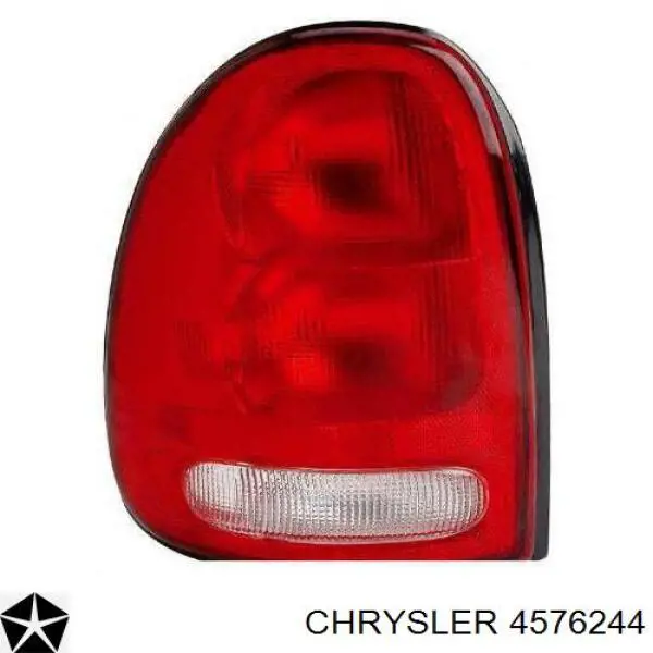 Do koszyka Lampa zespolona tylna prawa Chrysler Voyager II GS 
