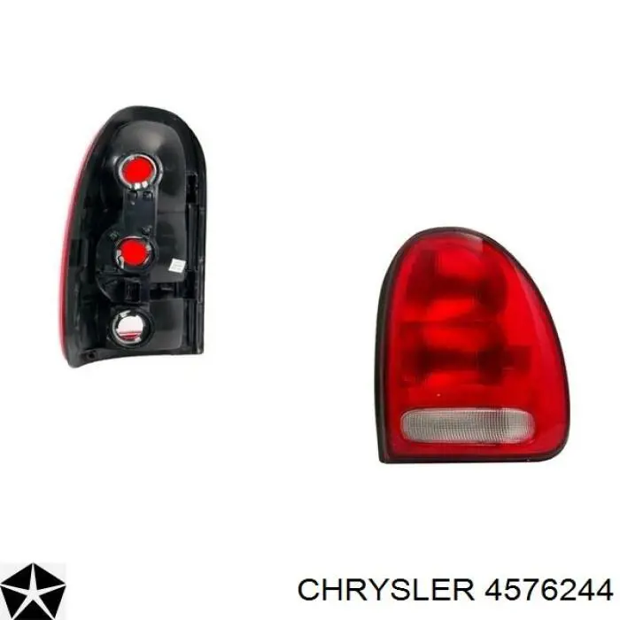 Lampa zespolona tylna prawa do Chrysler Voyager II GS 