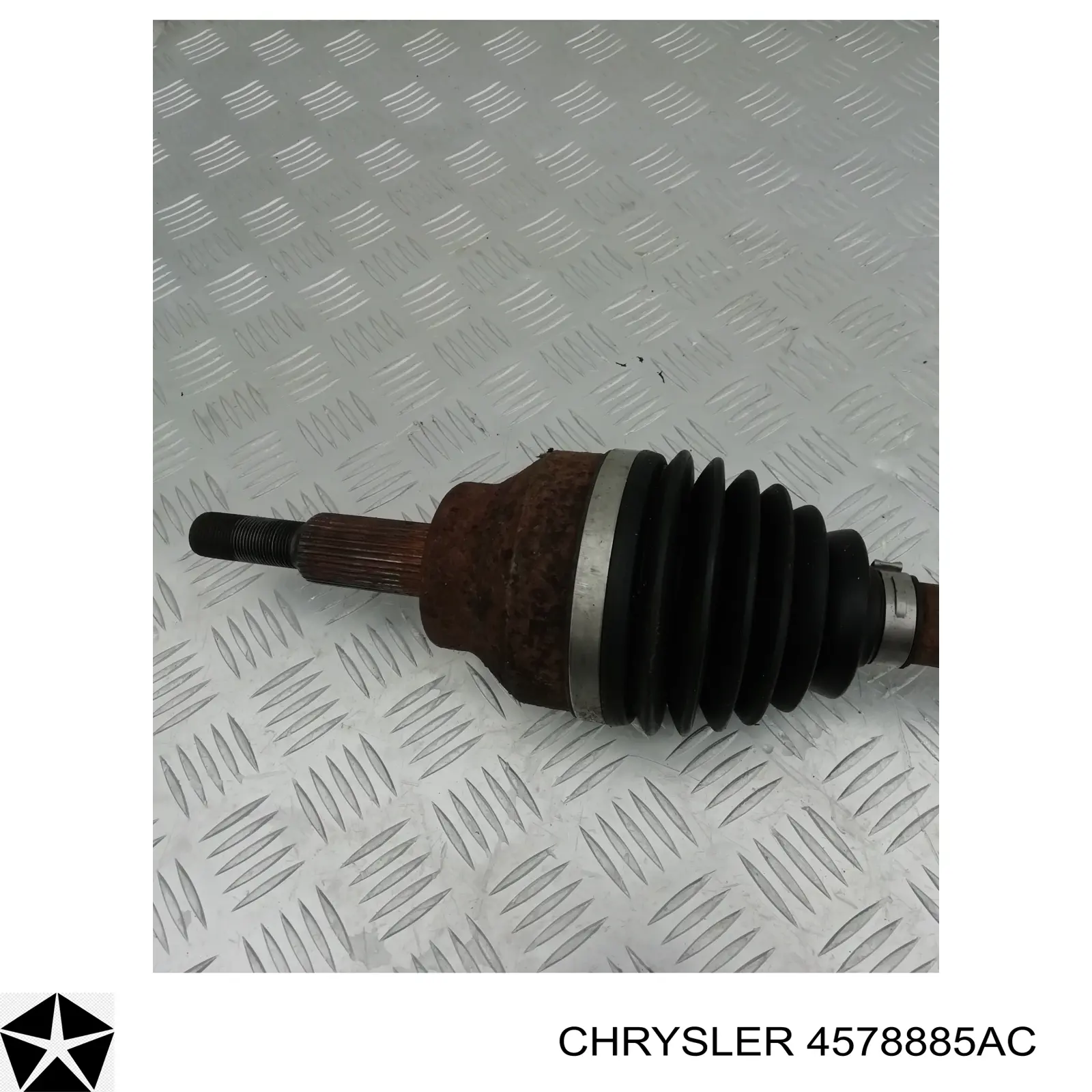 4578885AC Chrysler Półoś napędowa przednia lewa