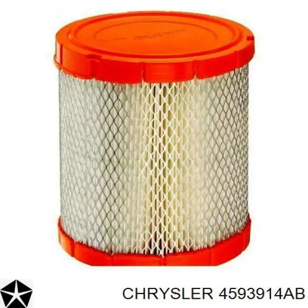 Do koszyka 4593914AB Chrysler Filtr powietrza