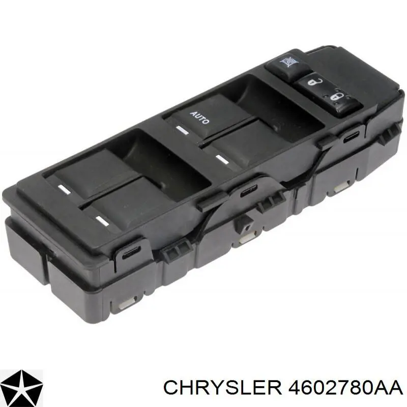 Panel przyciskowy sterowania podnośnikiem szyby przedni lewy Chrysler 4602780AA cena, od 55,31 USD