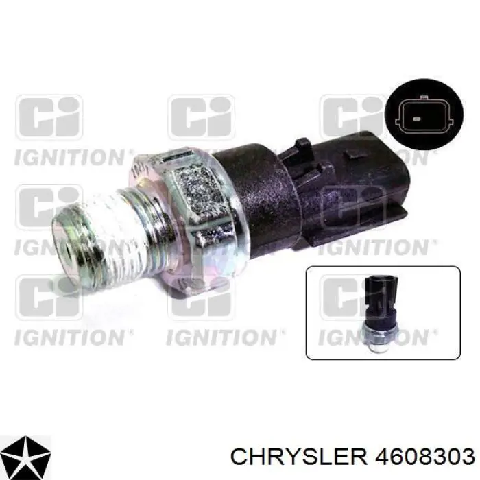 Do koszyka 4608303 Chrysler Czujnik ciśnienia oleju