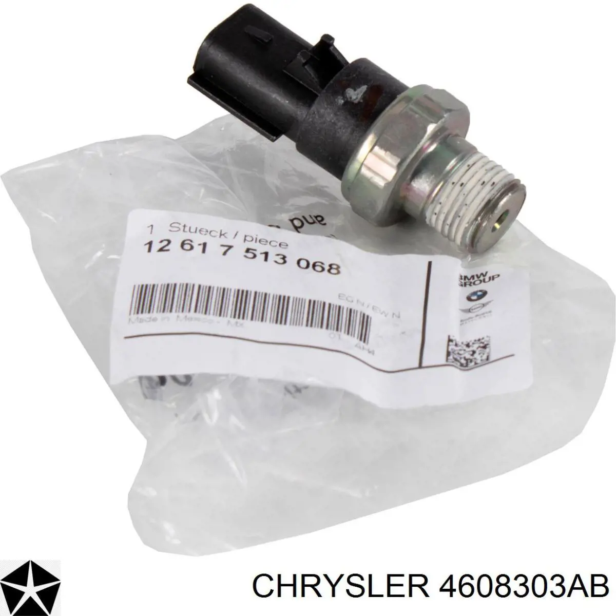 Czujnik ciśnienia oleju Chrysler 4608303AB cena, od 9,29 USD