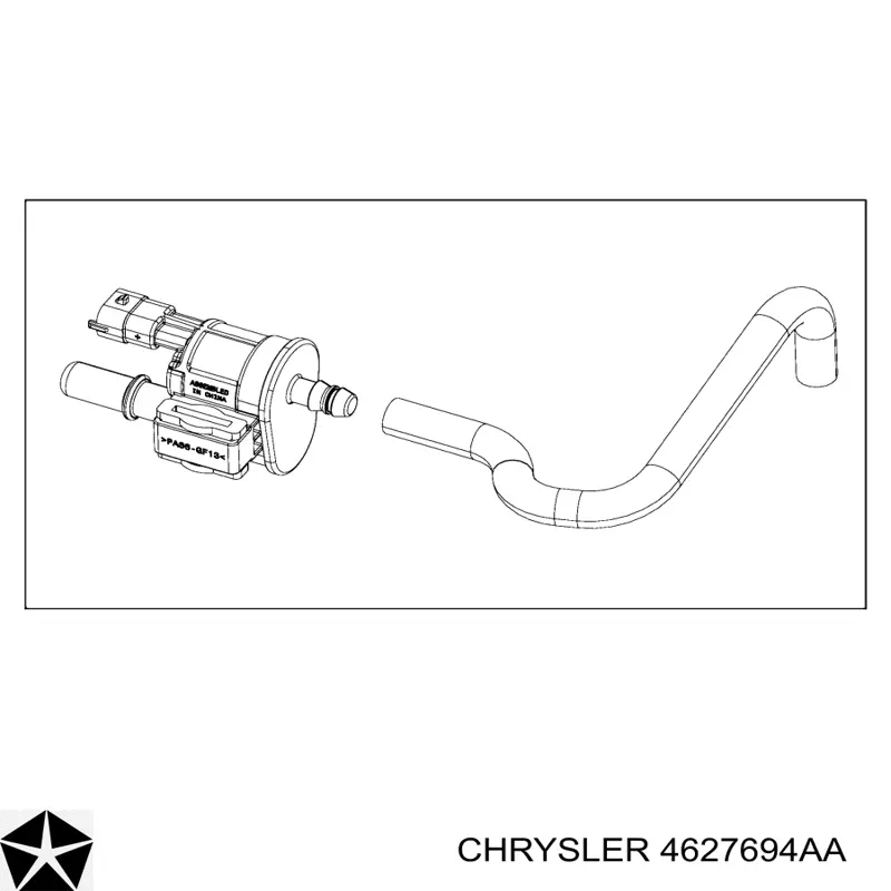 Do koszyka 4627694AA Chrysler Zawór pochłaniacza oparów paliwa