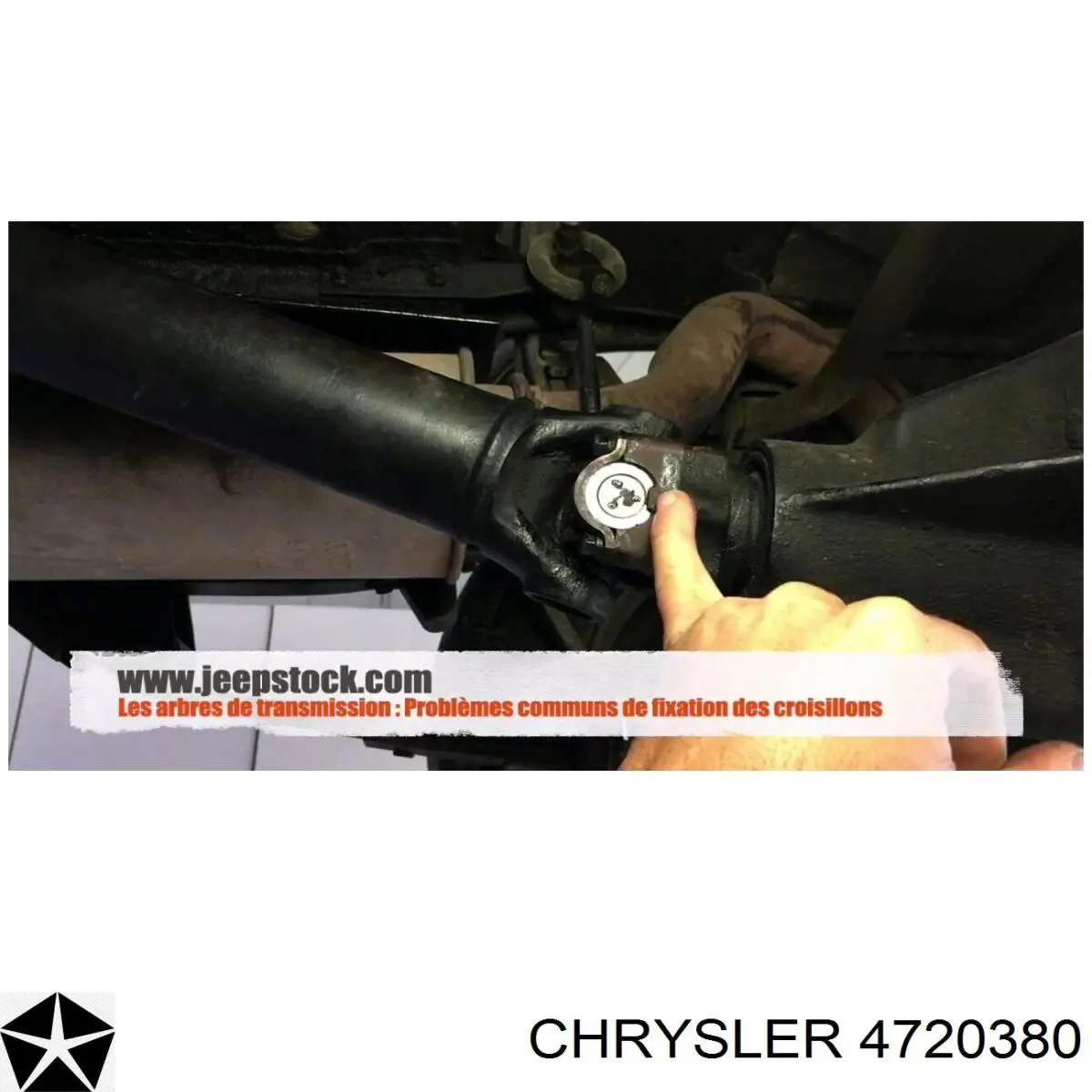 Do koszyka 4720380 Chrysler Półoś napędowa przednia prawa