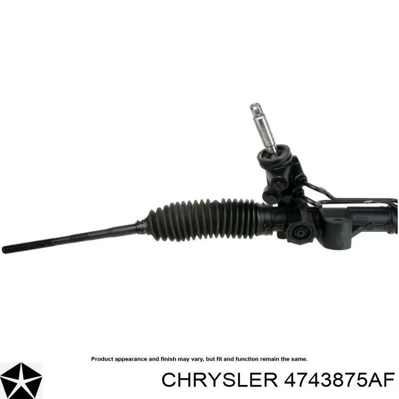 Do koszyka 4743875AF Chrysler Listwa kierownicza (maglownica)
