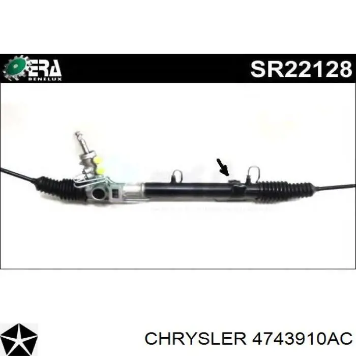 Listwa kierownicza (maglownica) Chrysler 4743910AC cena, od 98,75 USD