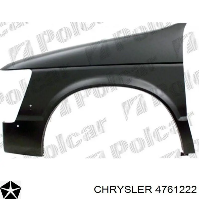 Błotnik przedni prawy do Chrysler Voyager I ES 