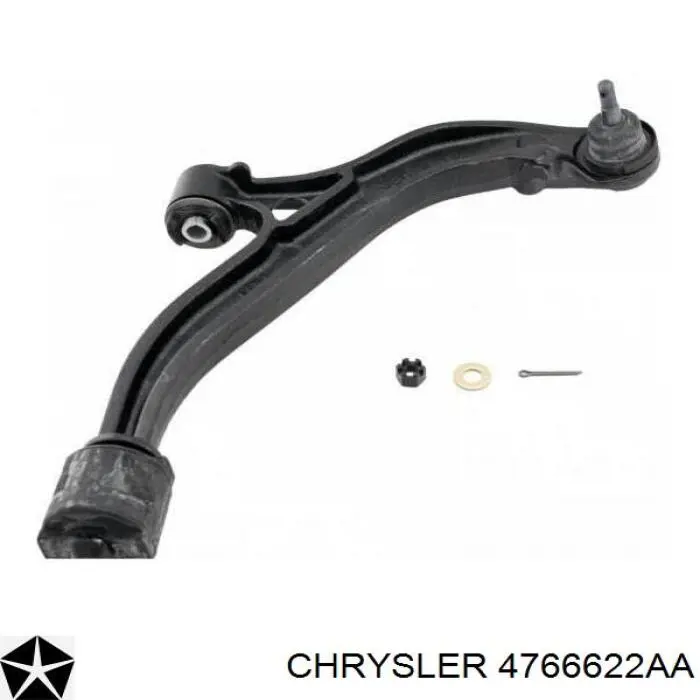 Do koszyka 4766622AA Chrysler Wahacz zawieszenia przedniego dolny prawy