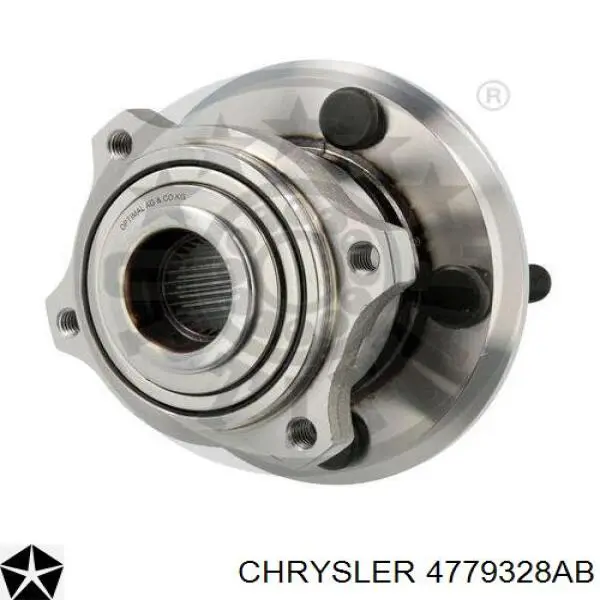 Do koszyka 4779328AB Chrysler Piasta przednia
