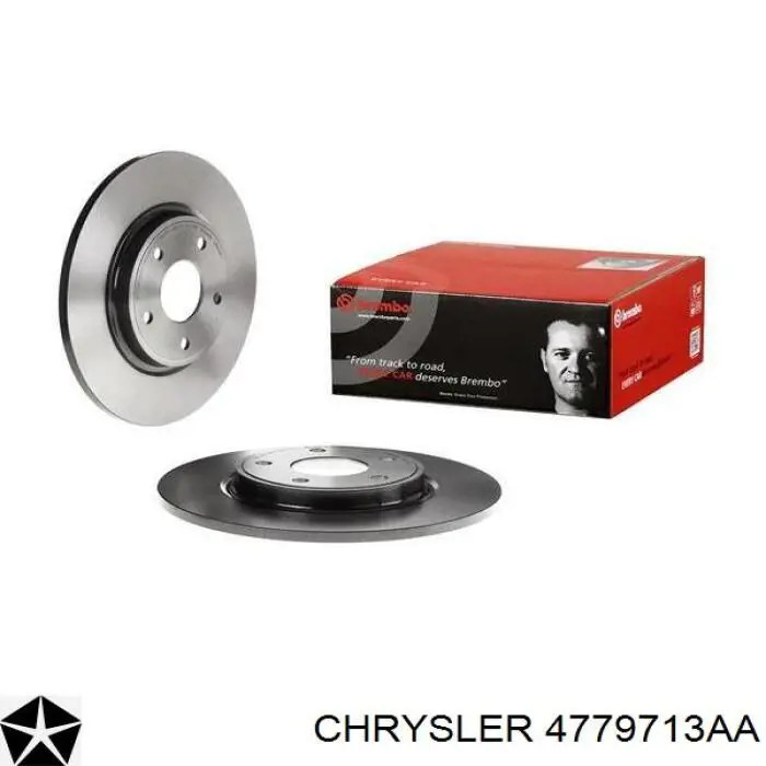 4779713AA Chrysler Tarcza hamulcowa tylna