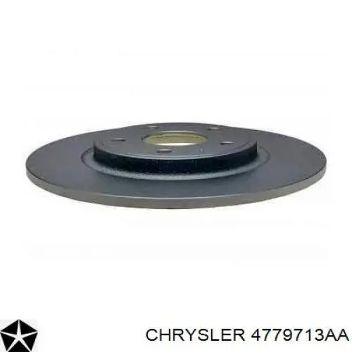 Do koszyka 4779713AA Chrysler Tarcza hamulcowa tylna