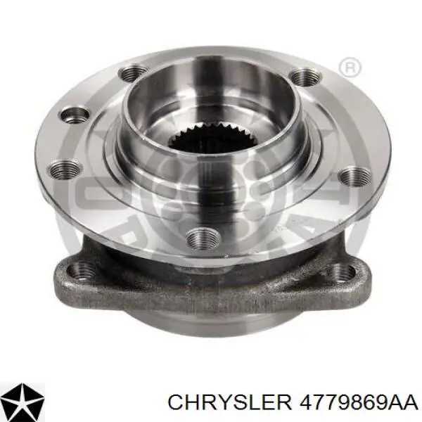 Piasta przednia Chrysler 4779869AA cena, od 70,31 USD