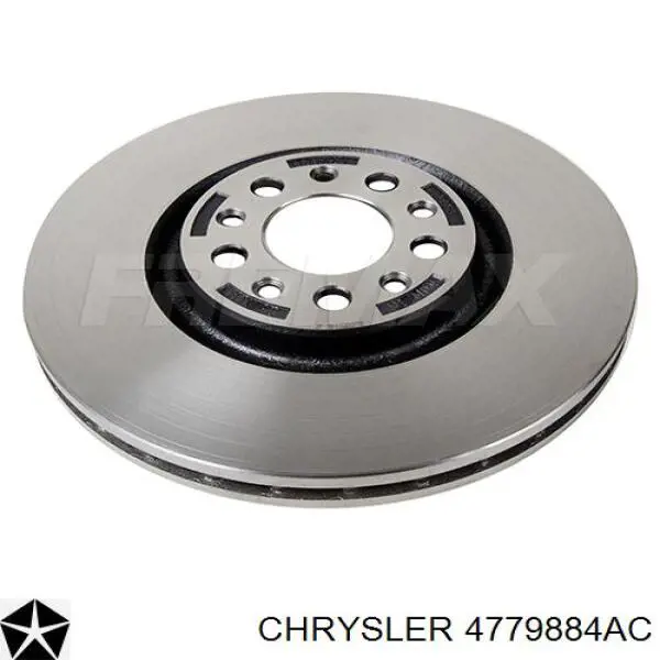 Do koszyka 4779884AC Chrysler Tarcza hamulcowa przednia