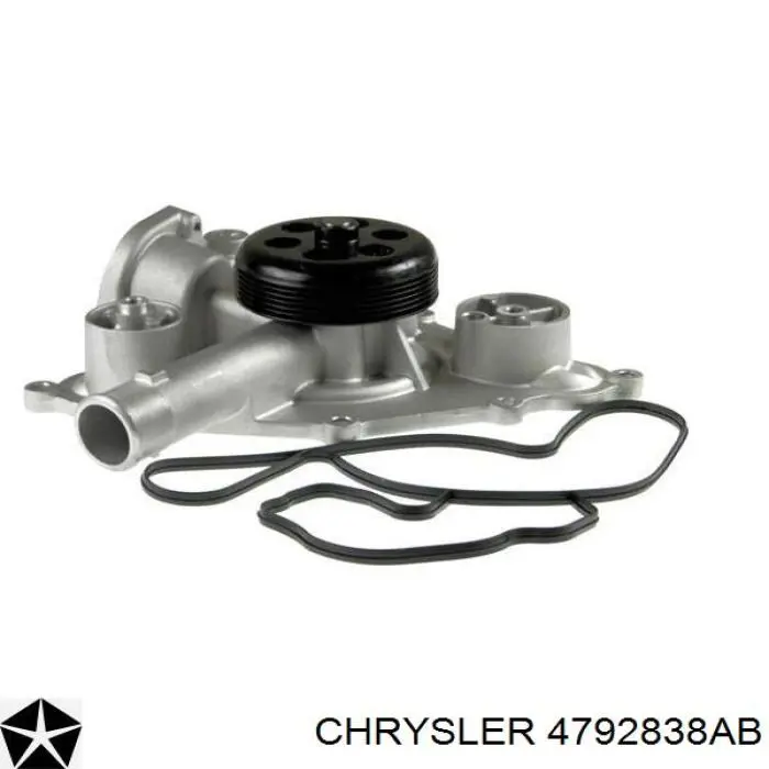 Pompa chłodząca wodna Chrysler 4792838AB cena, od 216,79 USD