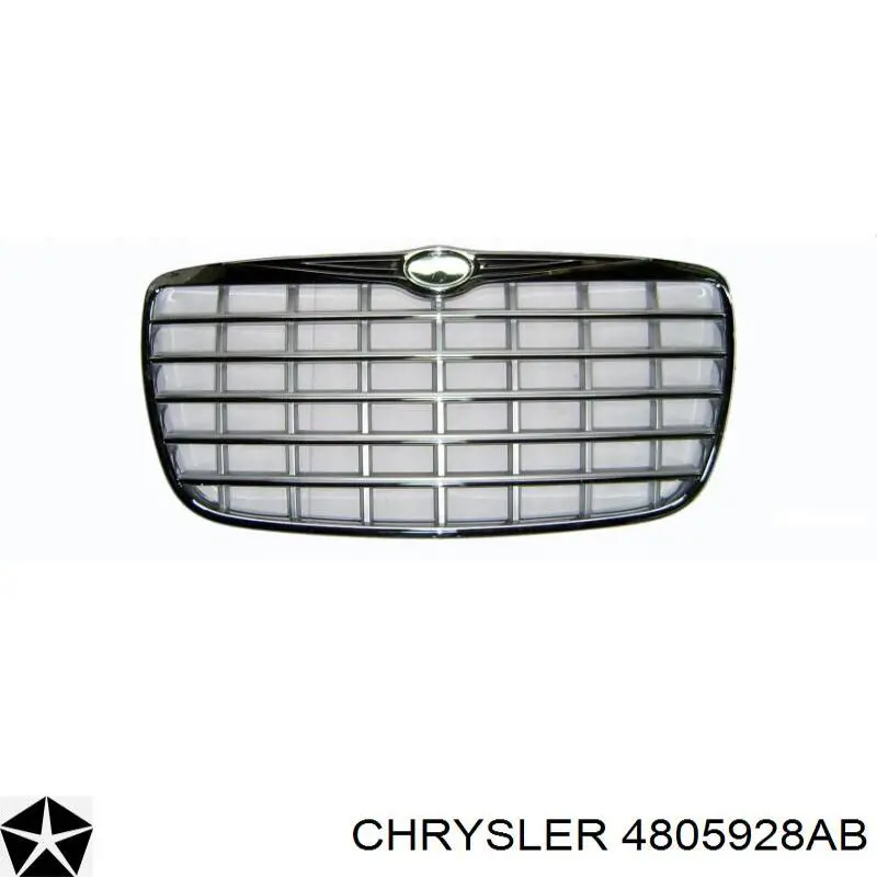 Atrapa chłodnicy Chrysler 300 C sedana (2005 - 2010) cena, od 110,35 USD
