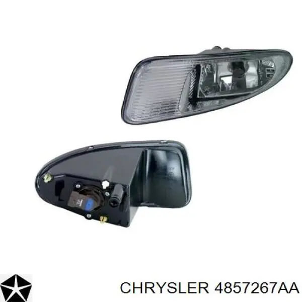 4857267AA Chrysler Lampa przeciwmgielna lewa