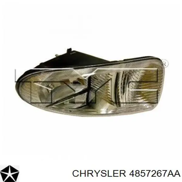 Lampa przeciwmgielna lewa Chrysler 4857267AA cena, od 54,77 USD