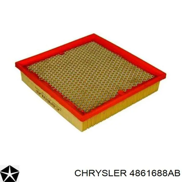 Filtr powietrza Chrysler 4861688AB cena, od 9,99 USD