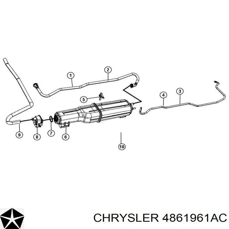 Zawór odpowietrzający zbiornika paliwa Jeep Cherokee SUV (KL) (2014 - 2023) cena, od  