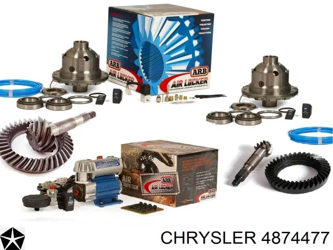 Do koszyka 4874477 Chrysler Uszczelniacz półosi mostu przedniego