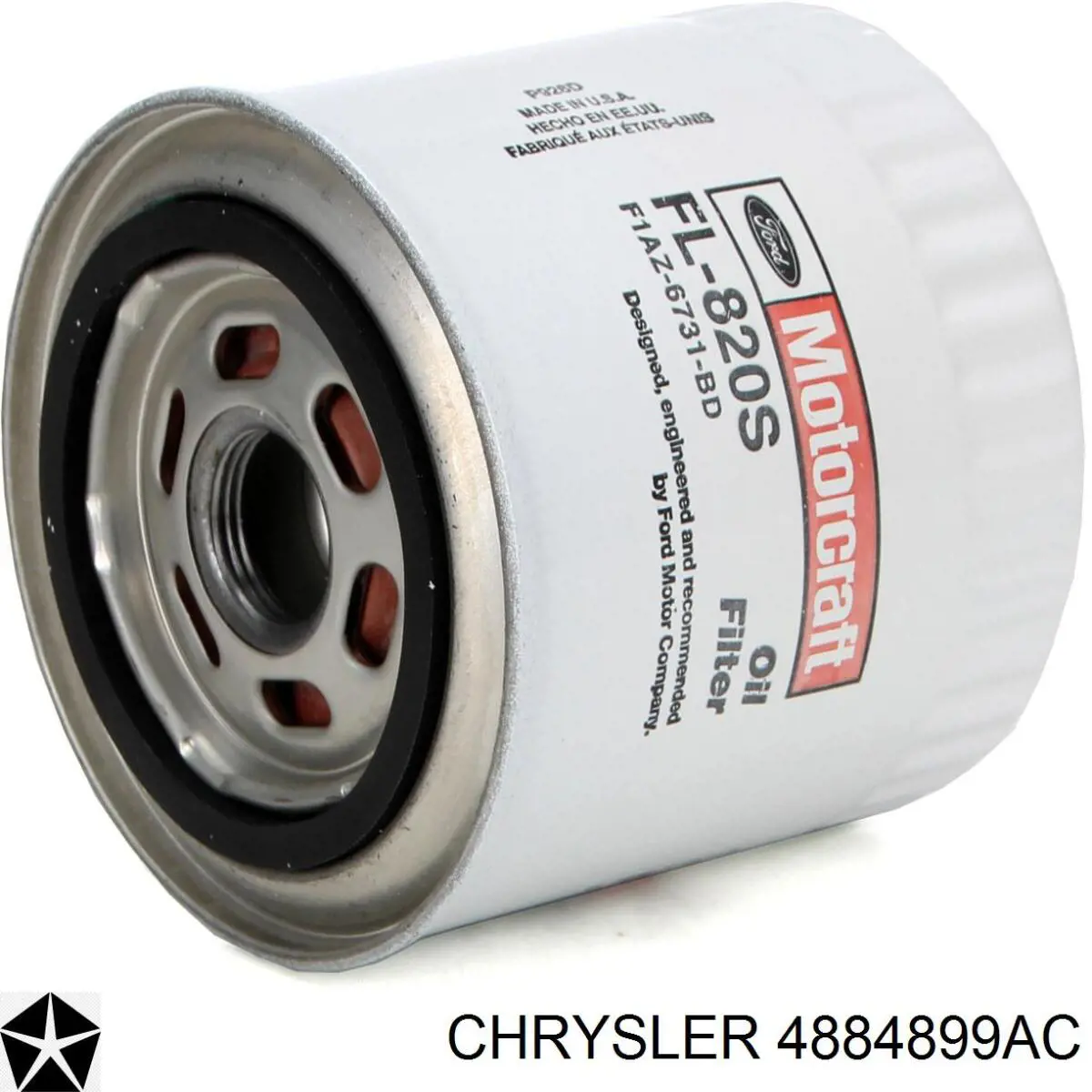 4884899AC Chrysler Filtr oleju