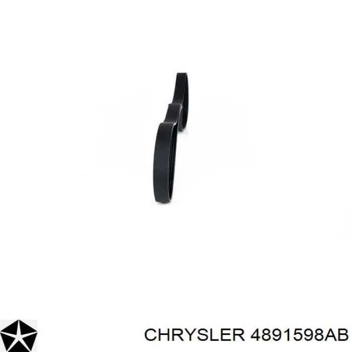 Pas napędowy mechanizmów Chrysler 4891598AB cena, od 40,49 USD