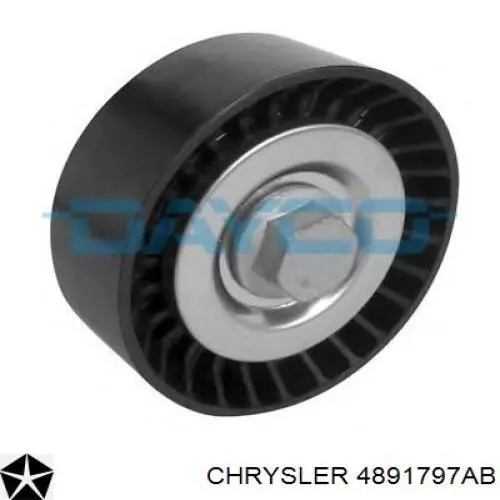 Rolka prowadząca, kierunkowa paska napędowego Chrysler 4891797AB cena, od 16,34 USD