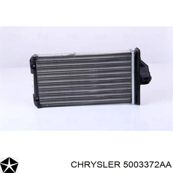 5003372AA Chrysler Chłodnica nagrzewnicy (ogrzewacza)