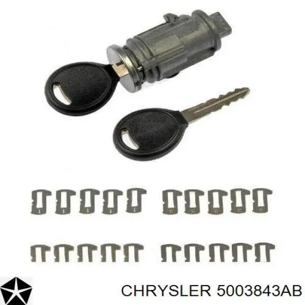 Kostka stacyjki zapłonowej Chrysler 5003843AB cena, od  