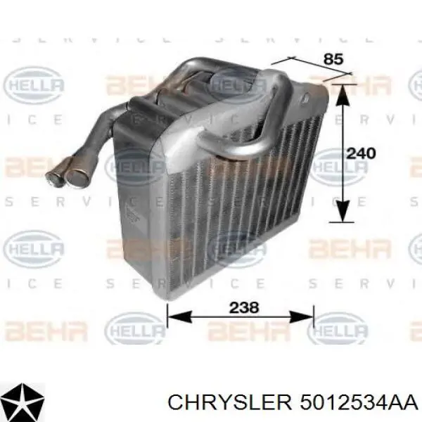  Parownik klimatyzacji Jeep Grand Cherokee 