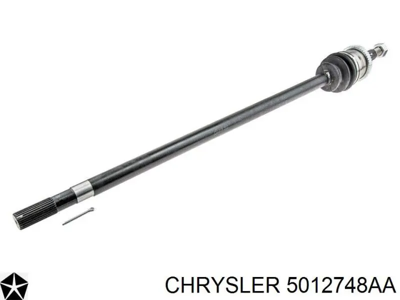 Półoś napędowa przednia prawa Chrysler 5012748AA cena, od 83,80 USD