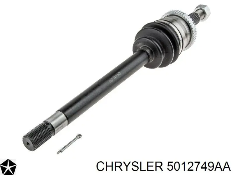 5012749AA Chrysler Półoś napędowa przednia lewa