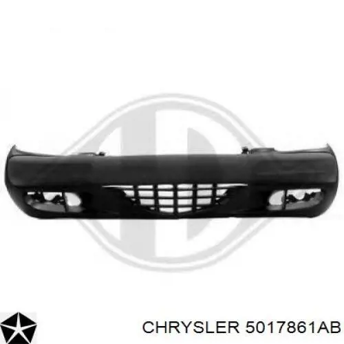 Do koszyka Zderzak przedni Chrysler PT Cruiser  