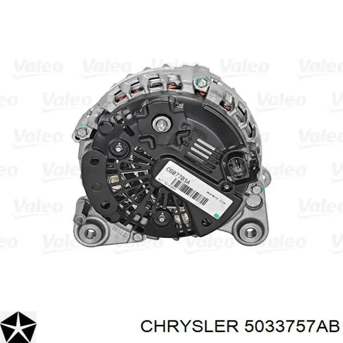 5033757AB Chrysler Alternator